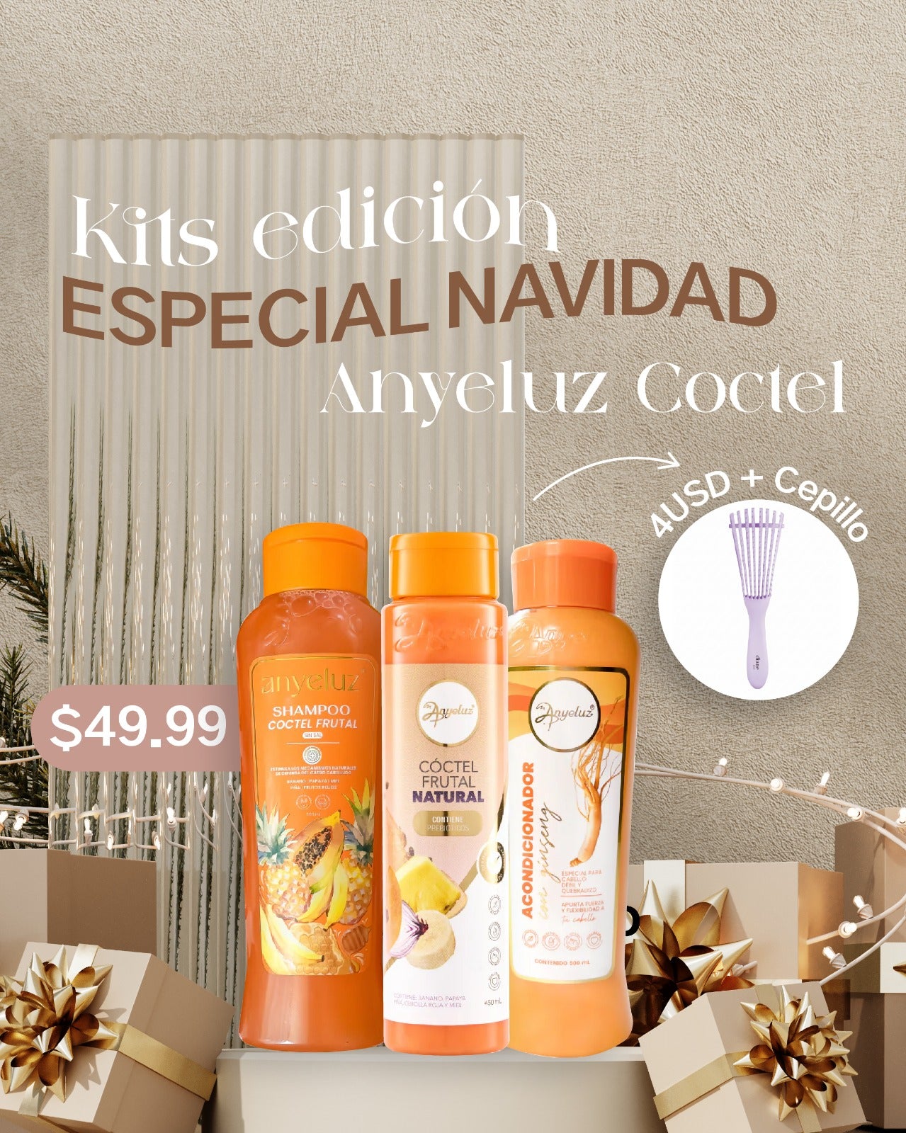 Anyeluz Fruit Cocktail Hair Care Combo – Nourish & Strengthen
