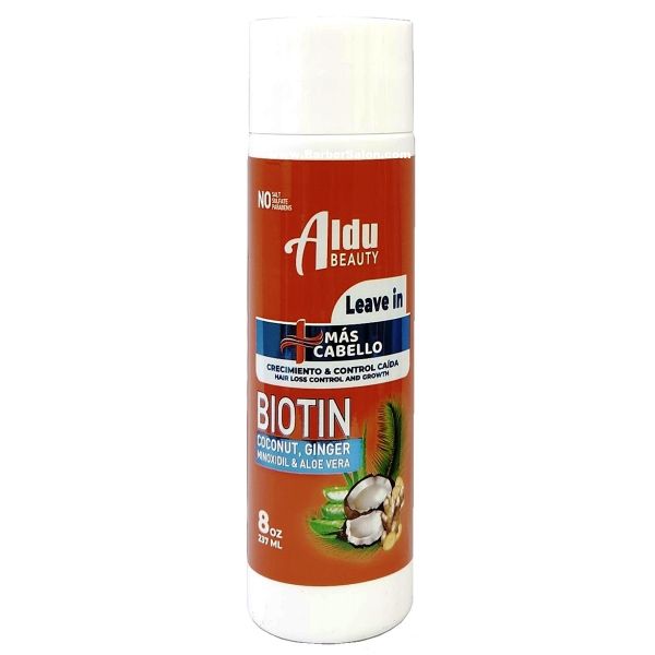 Leaven in Biotin Coconut, Ginger Minoxidil & Ale Vera 237 ML