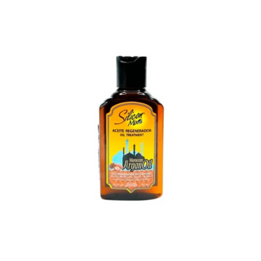 Aceite Regenerador Silicon Mix Moroccan Argan Oil 125 ML