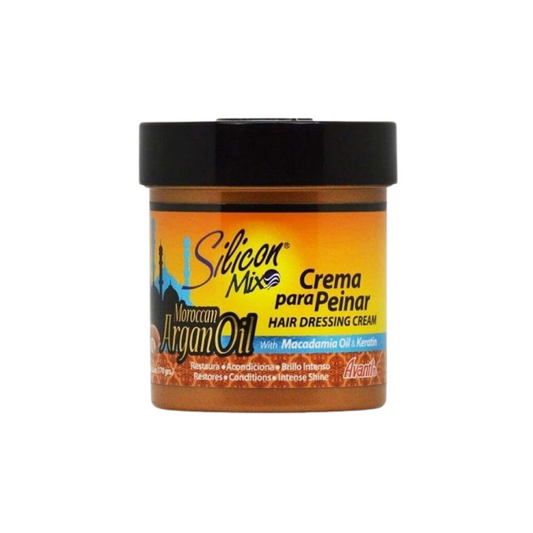 Crema para peinar Silicon Mix Moroccan Argan Oil 170 G