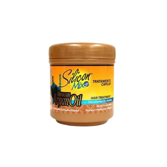 Tratamiento Capilar Silicon Mix Moroccan Argan Oil 450 G