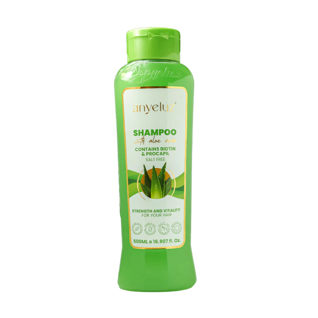 Shampoo con Aloe Vera-Anyeluz