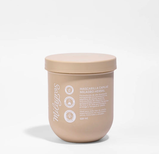Mascarilla Capilar Milagro Herbal