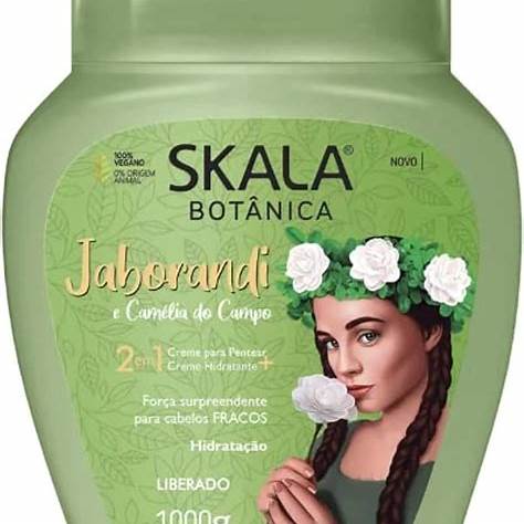 SKALA JABORANDI E CAMELIA DO CAMPO  - 2 IN 1 Treatment Cream + Leave-in