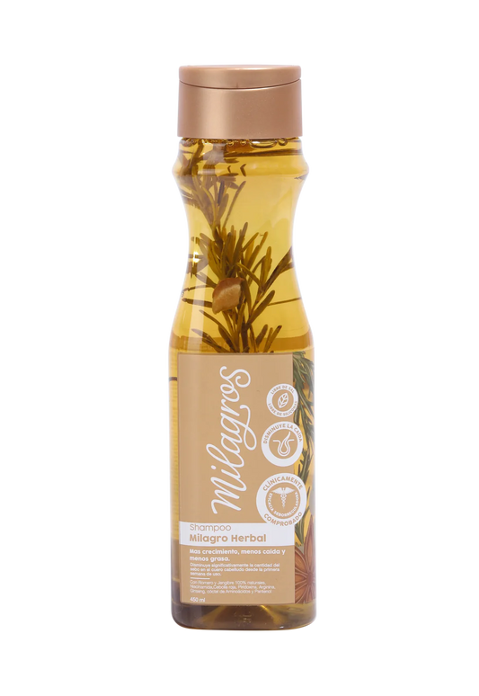 Shampoo Romero Milagro Herbal 450 ML