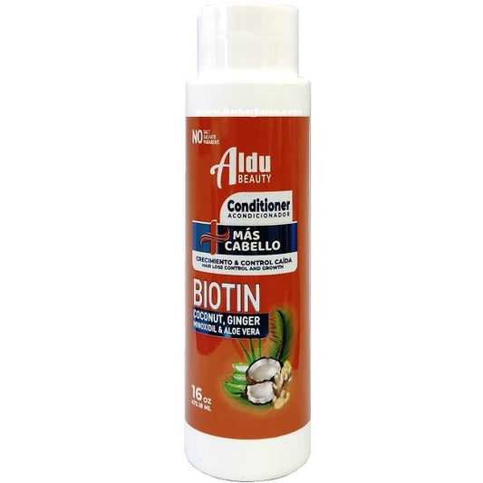 Acondicionador Biotin Coconut, Ginger Minoxidil & Ale Vera 473 ML